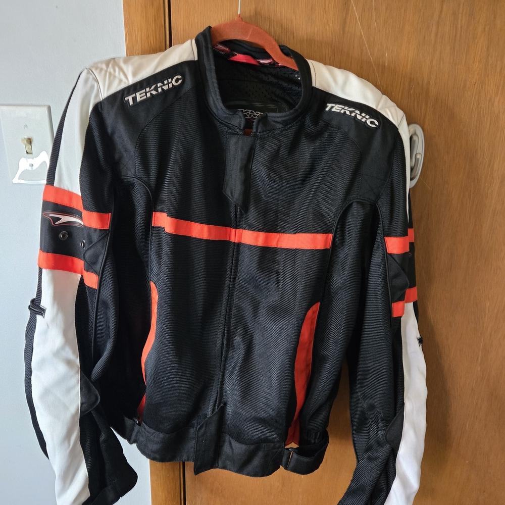 Teknic Black and Red Performance Jacket